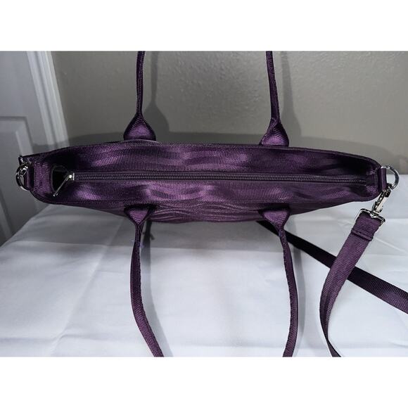 Harveys Seatbelt Bag Streamline Tote Purse Handbag Crossbody Purple - Picture 6 of 8